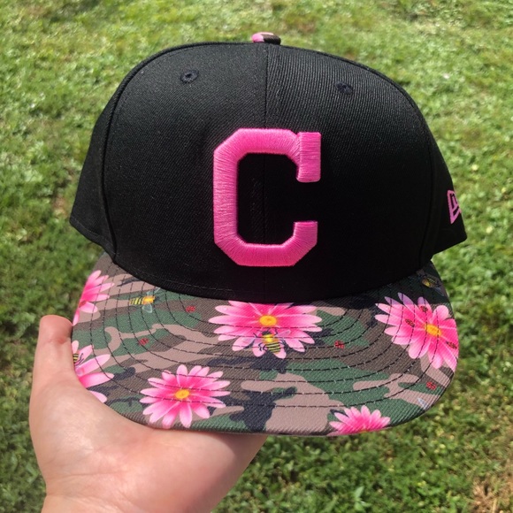 New Era Accessories Nwt Cleveland Indians Floral Camo Baseball Hat Poshmark